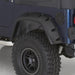 Smittybilt 17190 Fender Flares 97-06 Wrangler TJ/LJ 6 Inch Wide ABS Plastic Textured Black Smittybilt - Truck Part Superstore