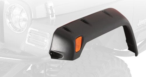 Smittybilt 17191-02 Jeep YJ Front Fender Flare 6 Inch 87-95 Wrangler YJ Passenger Side Front Textured Paintable Sold As Each Smittybilt - Truck Part Superstore