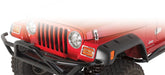 Smittybilt 17191 Fender Flares 87-95 Wrangler YJ 6 Inch Wide ABS Plastic Textured Black Smittybilt - Truck Part Superstore