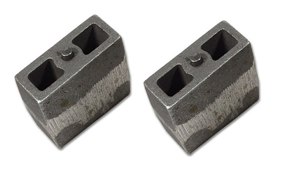 Tuff Country 79055 5.5 Inch Cast Iron Lift Blocks 2.5 Inch Wide Tapered Pair Tuff Country - Truck Part Superstore