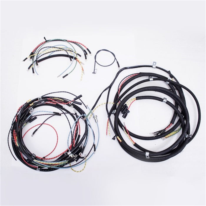 Omix 17201.04 Wiring Harness; Late; Incl. Turn Signal Wires; Cloth Wiring; - Truck Part Superstore