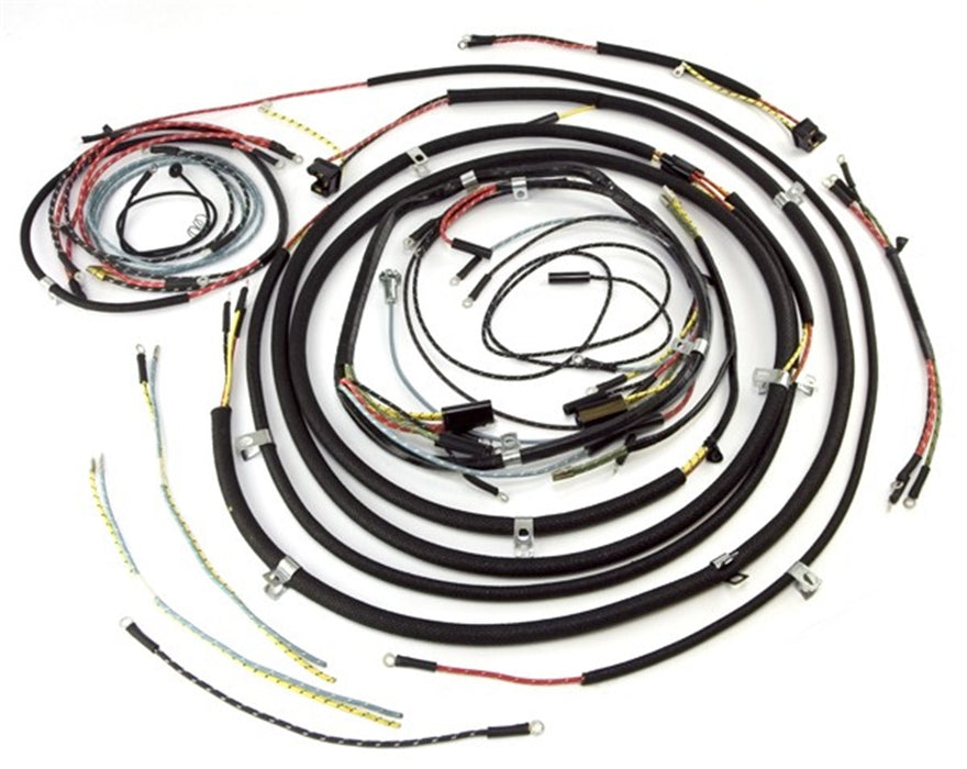 Omix 17201.07 Wiring Harness; w/Small Speedometer; Incl. Turn Signal Wires; Cloth Wiring; - Truck Part Superstore