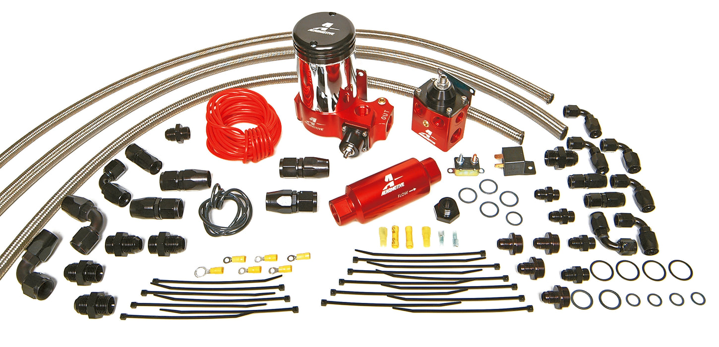 Aeromotive Fuel System 17204 A2000 Carbureted Fuel System (dual carb) - Truck Part Superstore