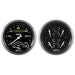 AutoMeter 1720 2 PC. GAUGE KIT; 3-3/8in. QUAD/TACH/SPEEDO; 240-33 O; OLD TYME BLACK - Truck Part Superstore