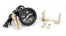 Omix 17210.04 Temperature Gauge; Black Face w/White Pointer; 100-220 Temp; - Truck Part Superstore