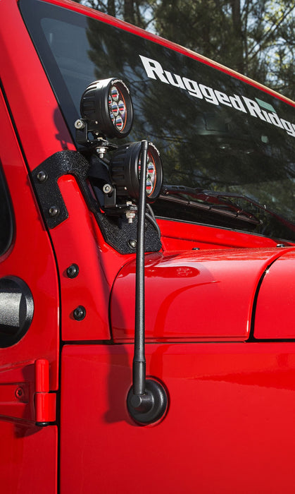 Rugged Ridge 17212.10 Reflex Antenna; Reflex; 13 Inch; - Truck Part Superstore