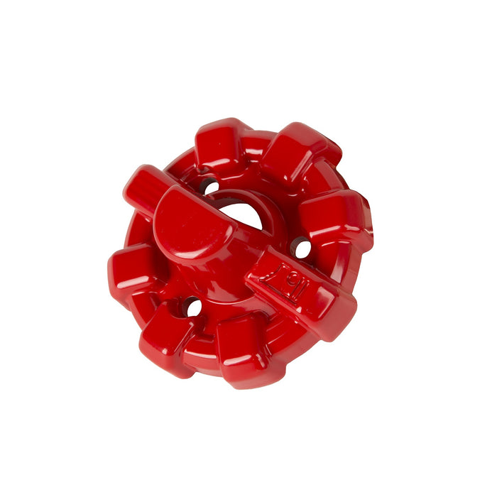 Rugged Ridge 17212.14 Elite Antenna Base; Red; - Truck Part Superstore