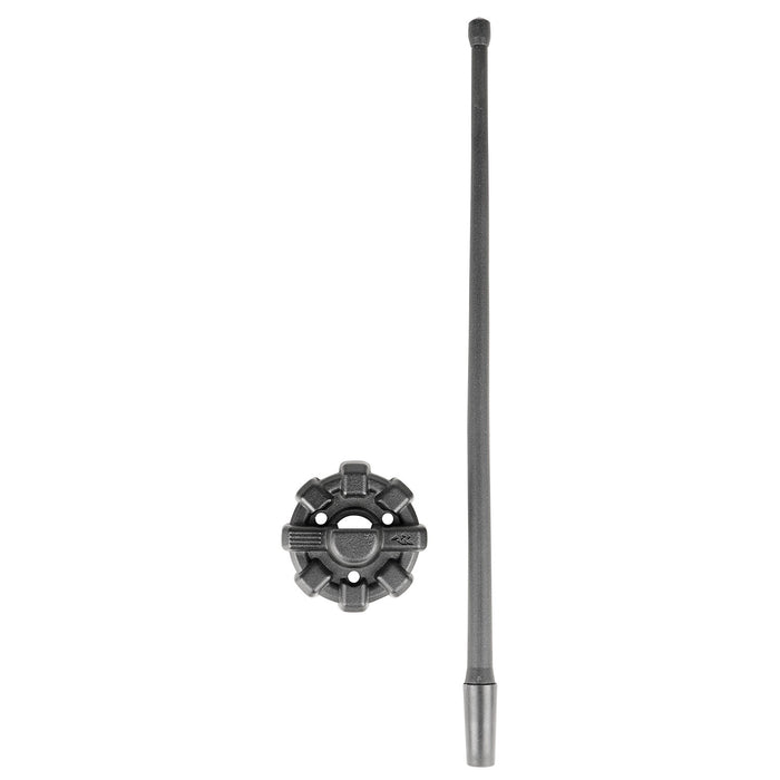 Rugged Ridge 17212.44 Antenna; Reflex; 15 in.; w/Base; Black Powder Coat; - Truck Part Superstore