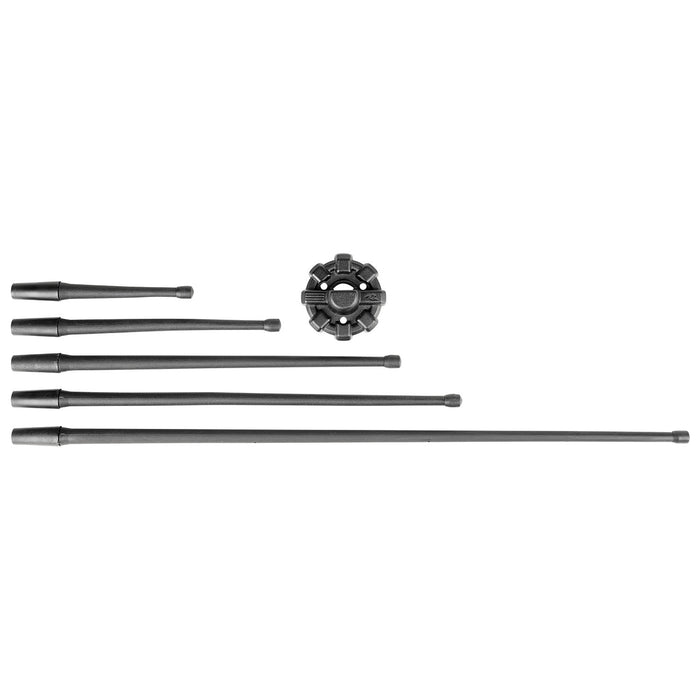 Rugged Ridge 17212.44 Antenna; Reflex; 15 in.; w/Base; Black Powder Coat; - Truck Part Superstore