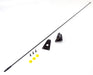 Omix 17214.02 Radio Antenna; Front; Black; - Truck Part Superstore