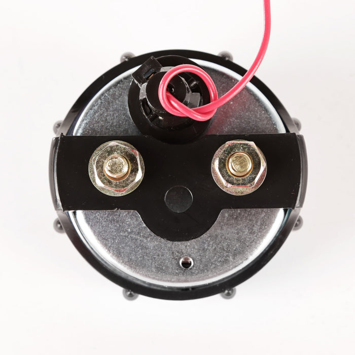 Omix 17215.03 Voltmeter; Black Face w/Red Pointer; - Truck Part Superstore