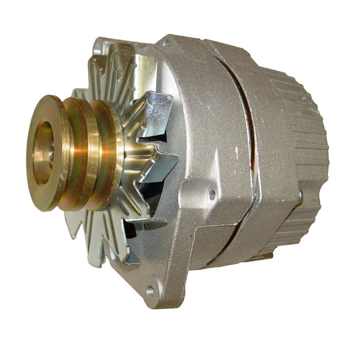 Omix 17225.02 Alternator; 63 AMP; Uses Metric Hardware; - Truck Part Superstore