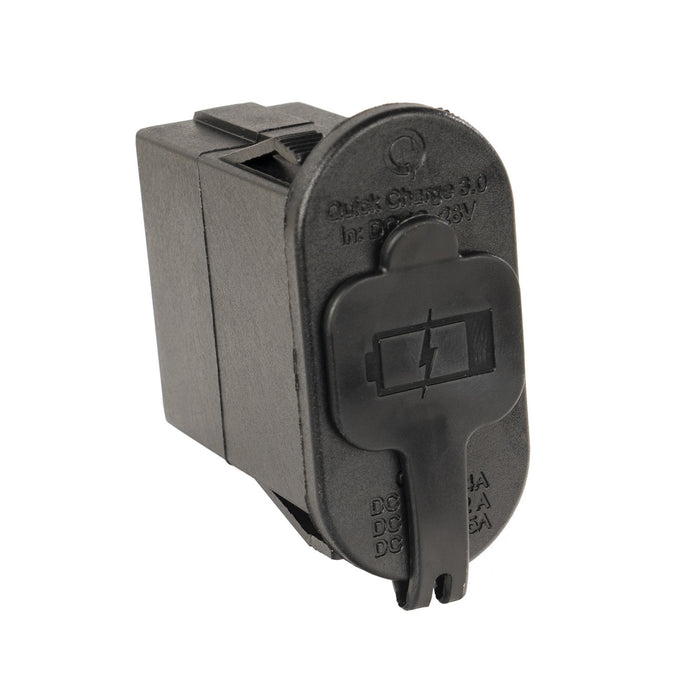 Rugged Ridge 17235.16 Dual USB Port; w/Qi Capabilities 3.0; - Truck Part Superstore