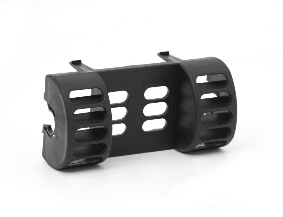 Rugged Ridge 17235.50 AC Vent Switch Pod; Black; Mounts Two Switches; Replaces 1 Factory A/C Vent; - Truck Part Superstore