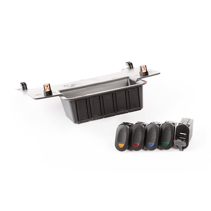 Rugged Ridge 17235.84 Lower Switch Panel Kit - Truck Part Superstore
