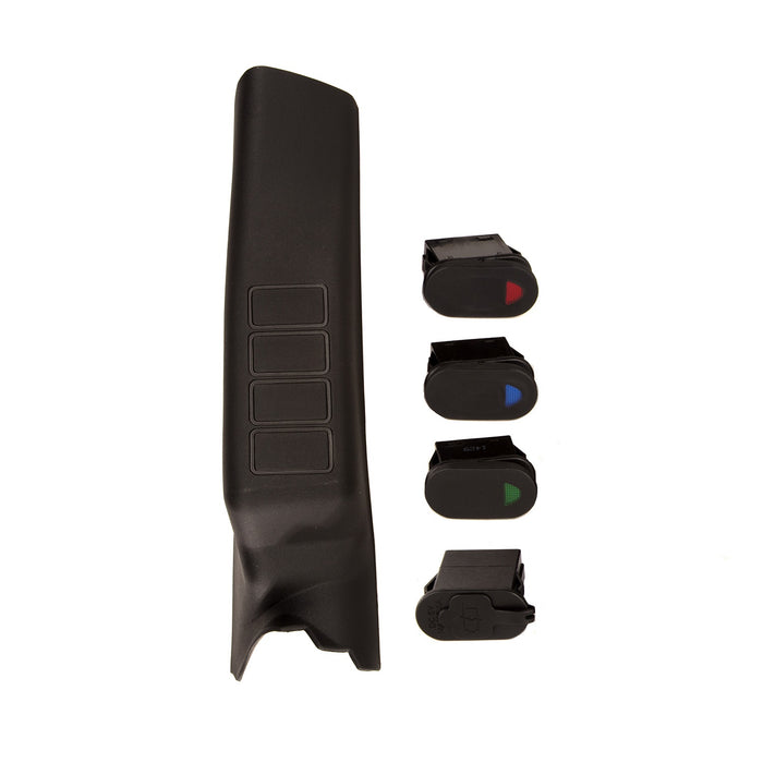 Rugged Ridge 17235.95 A Pillar Switch Pod Kit - Truck Part Superstore