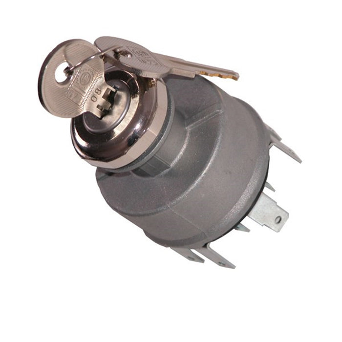 Omix 17250.02 Ignition Lock And Cylinder; w/Keys; w/Push Terminals; - Truck Part Superstore