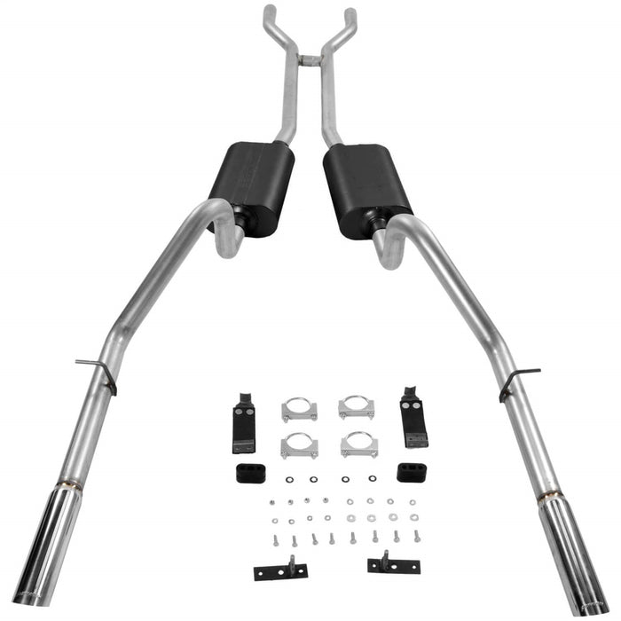 Flowmaster 17289 American Thunder Header Back Exhaust System - Truck Part Superstore