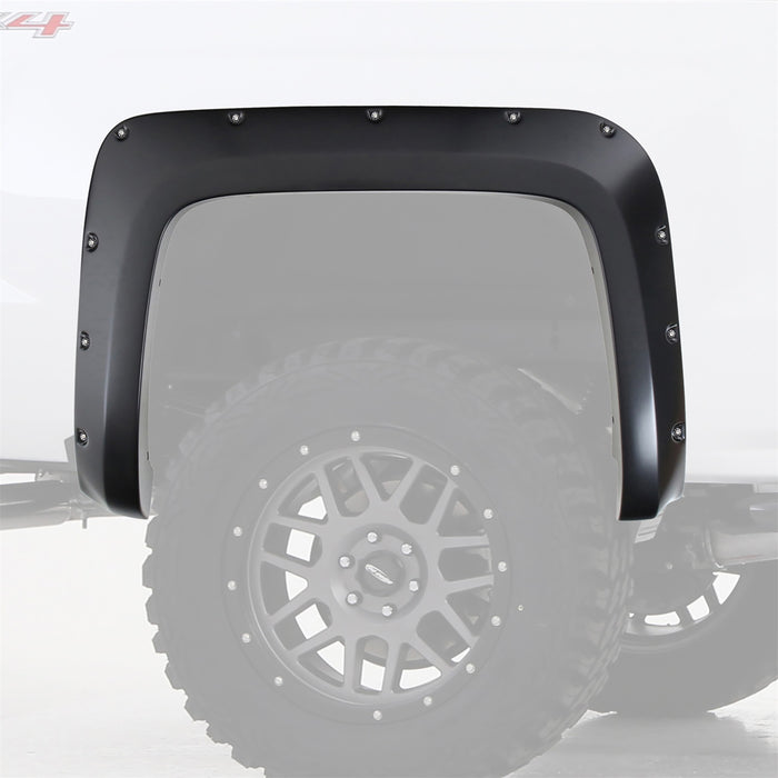 Smittybilt 17291 M1 Fender Flares 14-16 Silverado 5.8FT Bed Front/Rear Bolt On Black Smittybilt - Truck Part Superstore