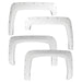 Smittybilt 17291-GAZ M1 Fender Flare; Bolt On; Front And Rear; Summit White; - Truck Part Superstore