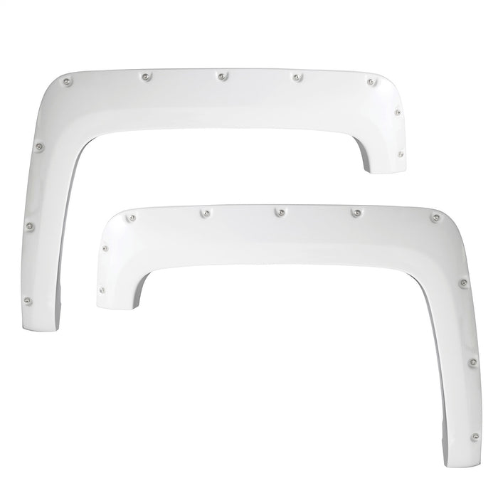 Smittybilt 17291-GAZ M1 Fender Flare; Bolt On; Front And Rear; Summit White; - Truck Part Superstore