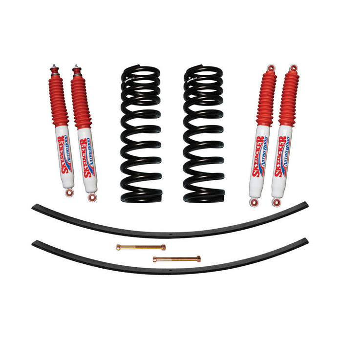 Skyjacker 172BK-N Bronco Suspension Lift Kit 78-79 Ford Bronco w/Shock Nitro Shocks 1.5-2 Inch Lift Incl. Front Coil Springs Rear Add-A-Leafs Skyjacker - Truck Part Superstore