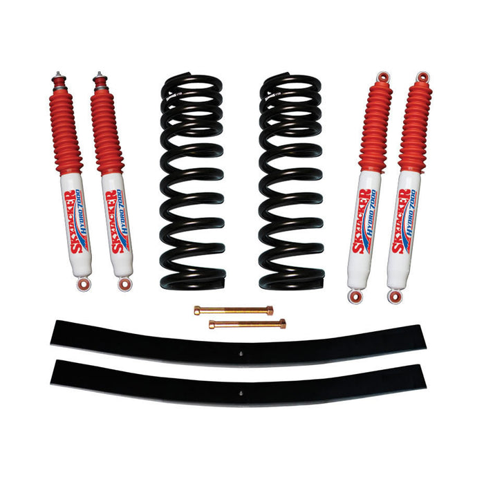 Skyjacker 172EPK-H F-100 Suspension Lift Kit 70-72 Ford F-100 w/Shock 1.5-2 Inch Lift Incl. Front Coil Springs Rear Add-A-Leafs Skyjacker - Truck Part Superstore