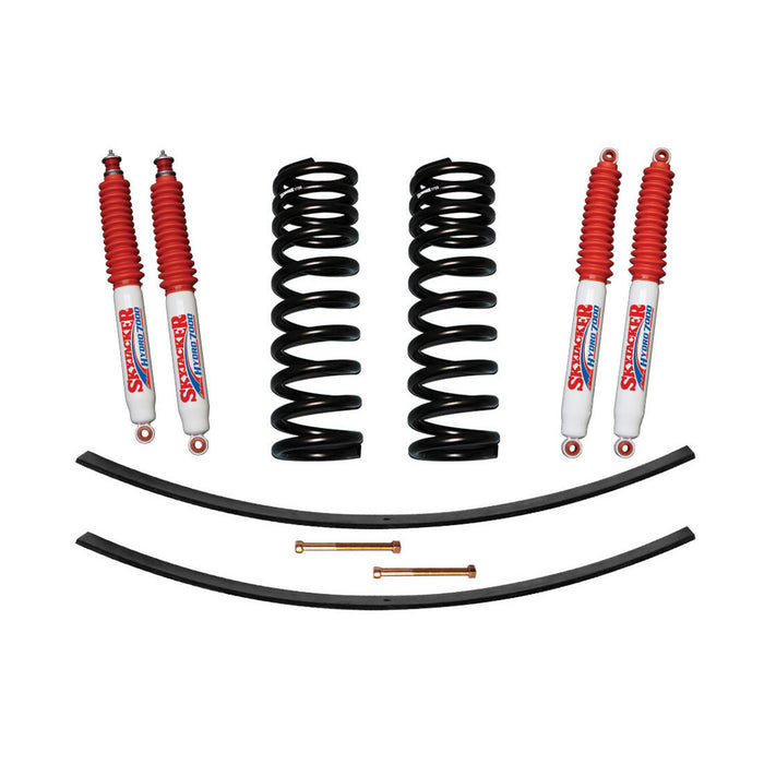 Skyjacker 172PK-H F-100/F-150 Suspension Lift Kit 73-75 Ford F-100 77-79 F-150 w/Shock 1.5-2 Inch Lift Incl. Front Coil Springs Rear Add-A-Leafs Skyjacker - Truck Part Superstore