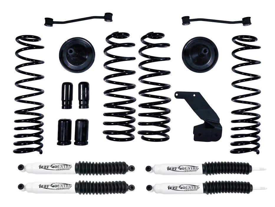 Tuff Country 43000KH 3 Inch Lift Kit 07-18 Jeep Wrangler JK 2 Door w/ SX6000 Shocks Tuff Country - Truck Part Superstore