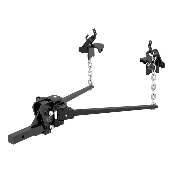 CURT 17302 CURT 17302 Long Trunnion Bar Weight Distribution Hitch; Up to 10K; 2-Inch Shank - Truck Part Superstore