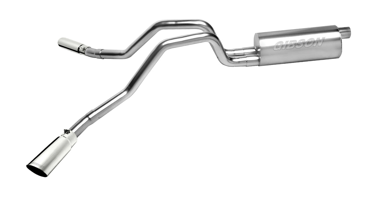 Gibson Performance Exhaust 17306-B Black Elite Cat-Back Dual Extreme Exhaust System; Aluminized - Truck Part Superstore