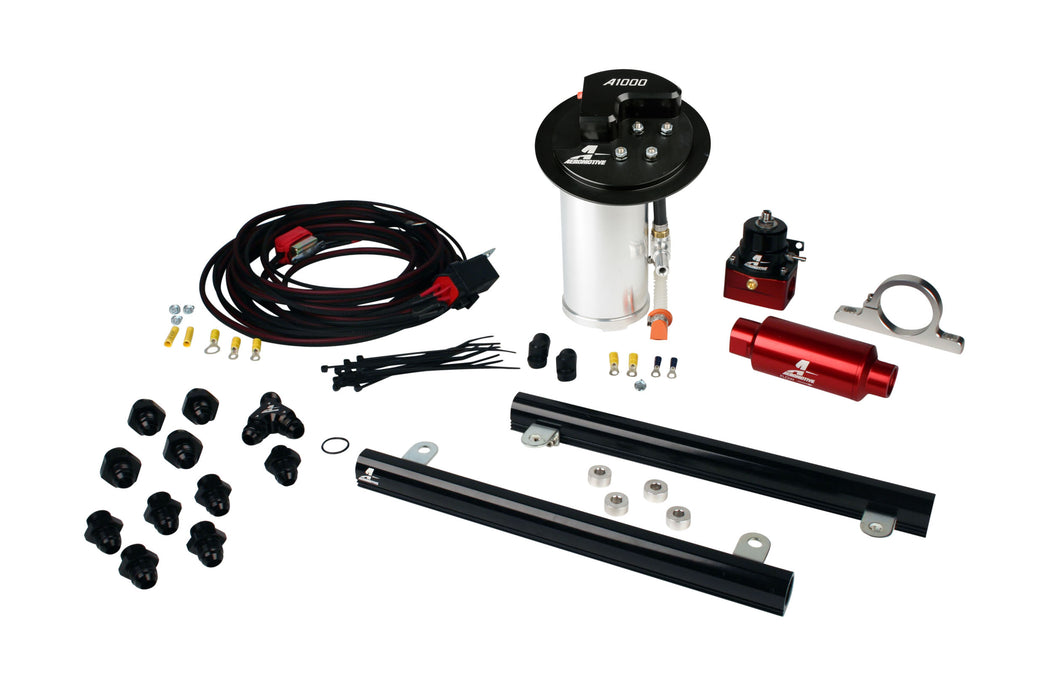 Aeromotive Fuel System 17322 10-17 Mustang GT Stealth A1000 Racing Fuel System with 5.4L CJ Fuel Rails - Truck Part Superstore