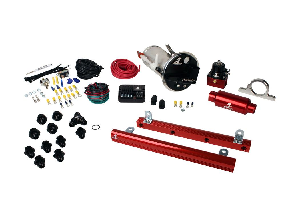 Aeromotive Fuel System 17329 05-09 Mustang GT Stealth Eliminator Street System with 5.4L 4-V Fuel Rails - Truck Part Superstore