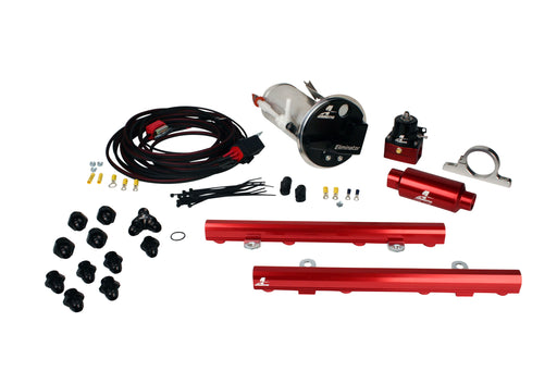 Aeromotive Fuel System 17332 05-09 Mustang GT Stealth Eliminator Race System with 5.0L 4-V Fuel Rails - Truck Part Superstore