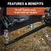 CURT 17352 CURT 17352 Deep Drop Trunnion Weight Distribution Hitch; Up to 10K; 2-Inch Shank - Truck Part Superstore