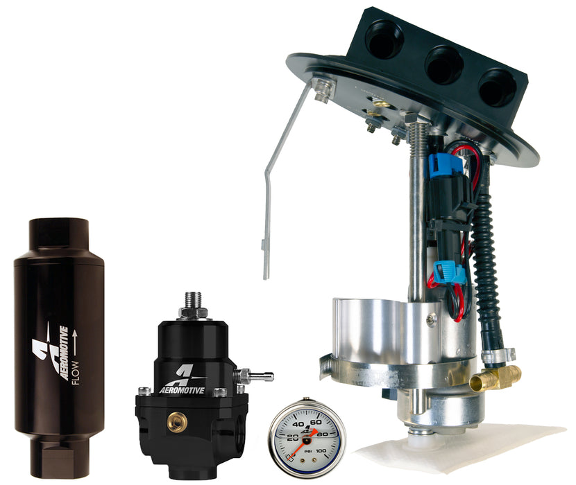 Aeromotive Fuel System 17353 2011-2017 Mustang Drop-In Kits - Single 450 lph - Truck Part Superstore