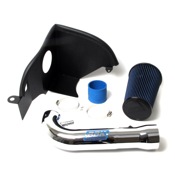 BBK Performance Parts 1737 2005-2010 MUSTANG 4.0L V6 COLD AIR INTAKE (CHROME). - Truck Part Superstore