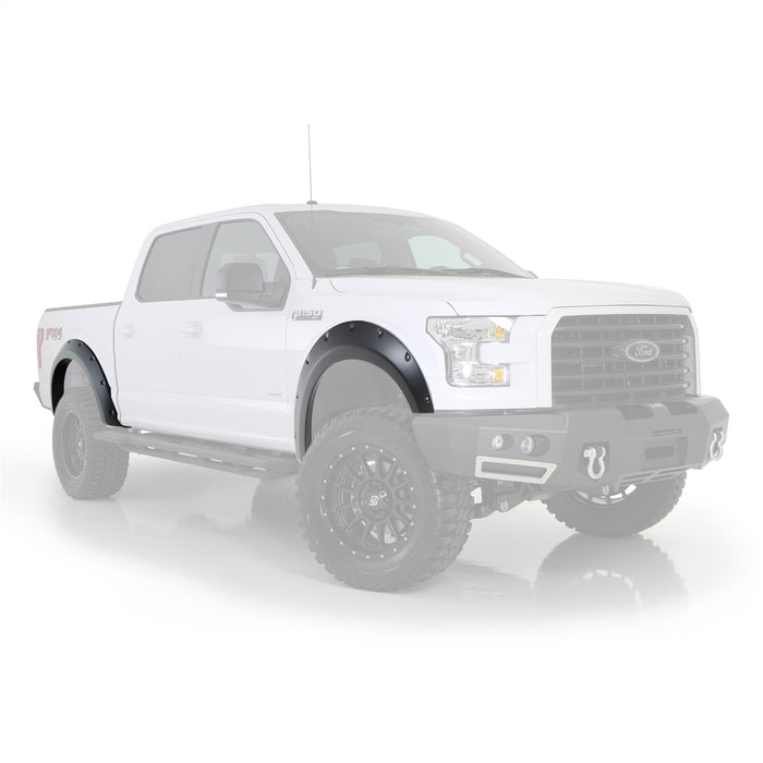 Smittybilt 17395 M1 Fender Flares 2015 Ford F150 Front/Rear Bolt On Black Smittybilt - Truck Part Superstore