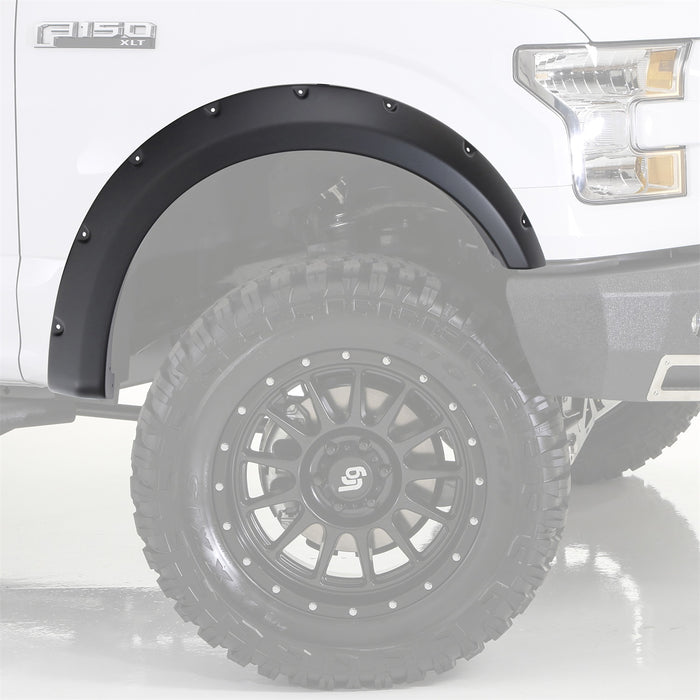 Smittybilt 17395 M1 Fender Flares 2015 Ford F150 Front/Rear Bolt On Black Smittybilt - Truck Part Superstore