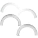 Smittybilt 17396-Z1 Silverado 1500 Color-Matched Fender Flares 17-18 Chevy Silverado 1500 Oxford White Set of 4 Smittybilt - Truck Part Superstore