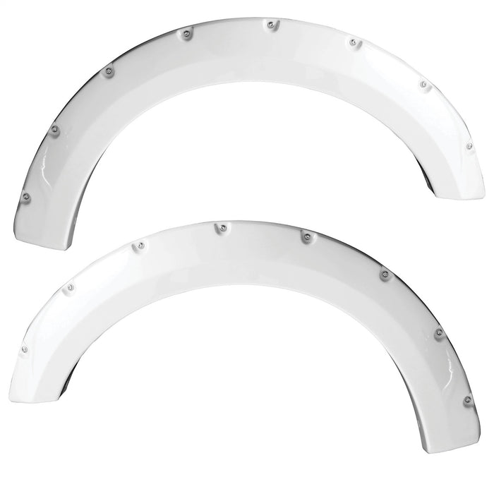 Smittybilt 17396-Z1 Silverado 1500 Color-Matched Fender Flares 17-18 Chevy Silverado 1500 Oxford White Set of 4 Smittybilt - Truck Part Superstore