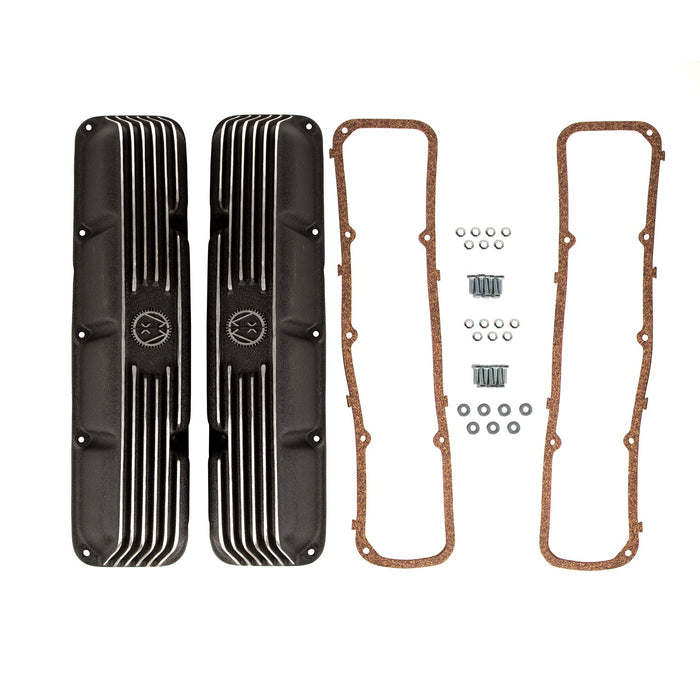 Omix 17401.10 Valve Cover Set; Aluminum; w/Hardware; Pair; - Truck Part Superstore