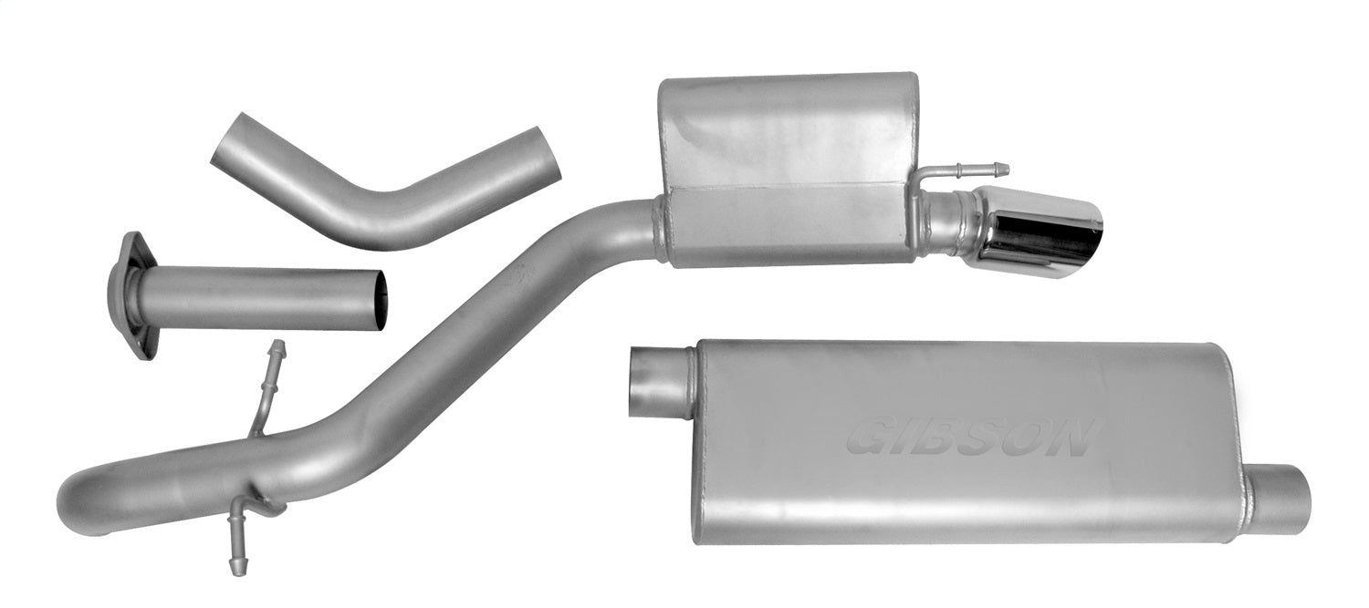 Gibson Performance Exhaust 17403 Cat-Back Single Exhaust System; Aluminized - Truck Part Superstore