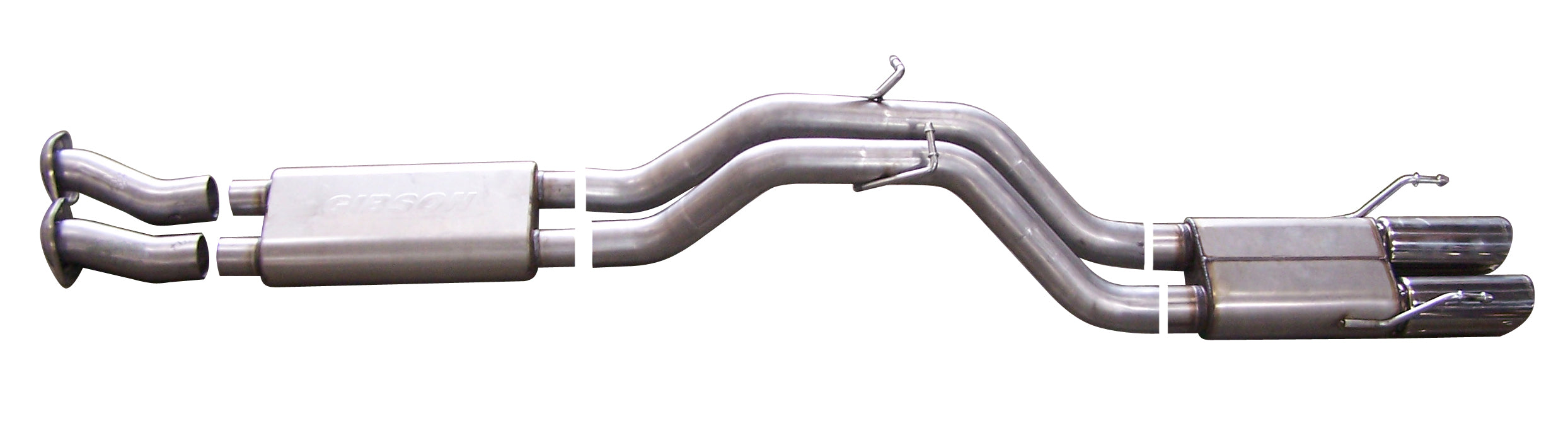 Gibson Performance Exhaust 17405 Cat-Back Dual Exhaust System; Aluminized - Truck Part Superstore