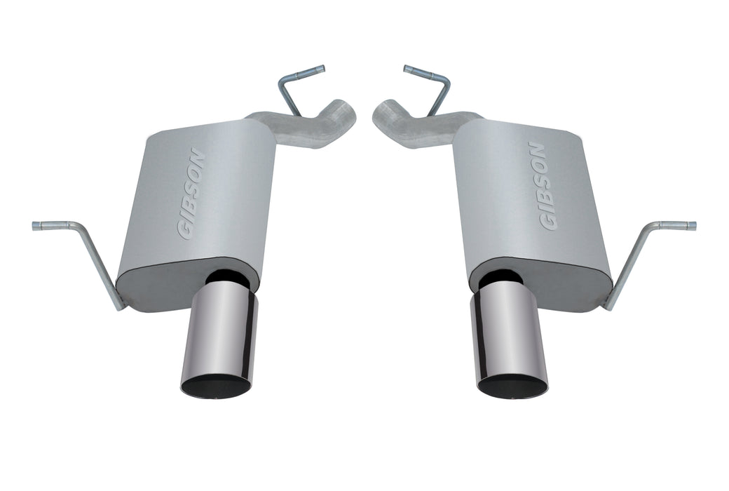 Gibson Performance Exhaust 17407 Axle Back Dual Exhaust System; Aluminized - Truck Part Superstore