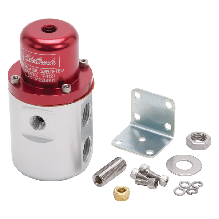 Edelbrock 174121 Edelbrock Carbureted Non-Bypass Style Fuel Pressure Regulator; 160 GPH - Truck Part Superstore