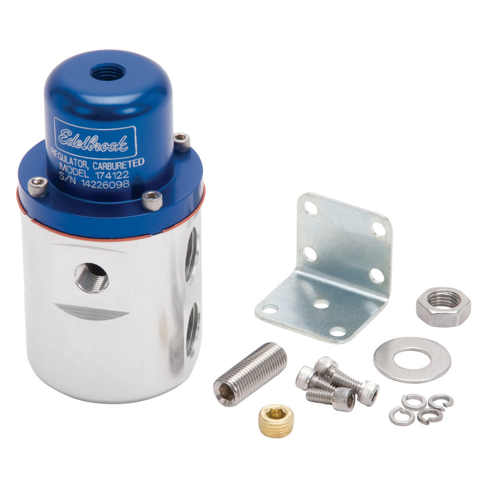 Edelbrock 174122 Edelbrock Carbureted Non-Bypass Style Fuel Pressure Regulator; 160 GPH - Truck Part Superstore