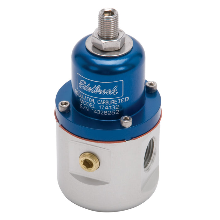 Edelbrock 174132 Edelbrock Carbureted Bypass Style Fuel Pressure Regulator; 160 GPH - Truck Part Superstore