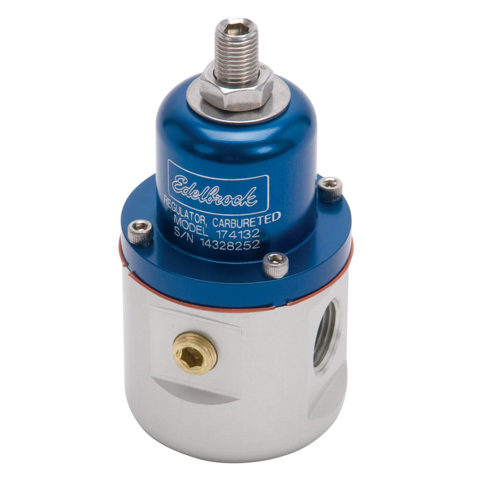 Edelbrock 174132 Edelbrock Carbureted Bypass Style Fuel Pressure Regulator; 160 GPH - Truck Part Superstore