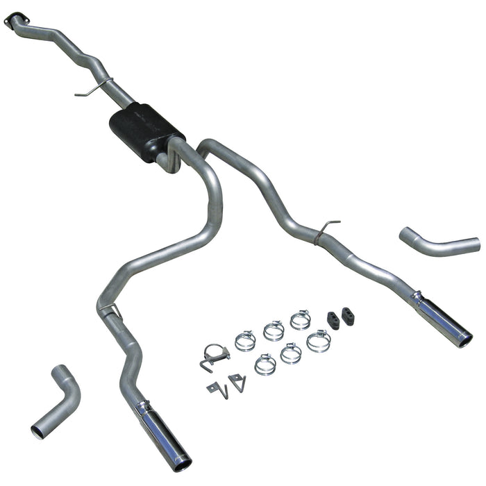 Flowmaster 17428 American Thunder Cat Back Exhaust System - Truck Part Superstore